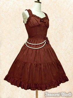 Rose Jacquard JSK with Pearls by Innocent World