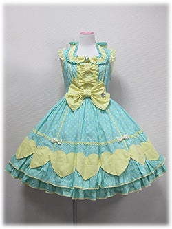 Colorful Heart JSK by Angelic Pretty