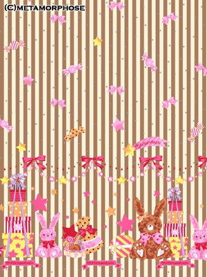 CL / Candy Star Rabbit Frill Skirt by Metamorphose Temps de Fille