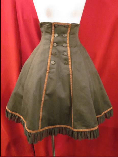 Suspenders Corset Skirt by Excentrique
