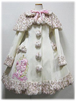 E266 エンジェリックプリティ ロイヤルプードル コート Royal Poodle Coat (Solid) by Angelic Pretty