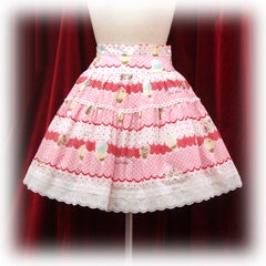 Ice Cream Print Tiered Skirt by Baby, the Stars Shine Bright