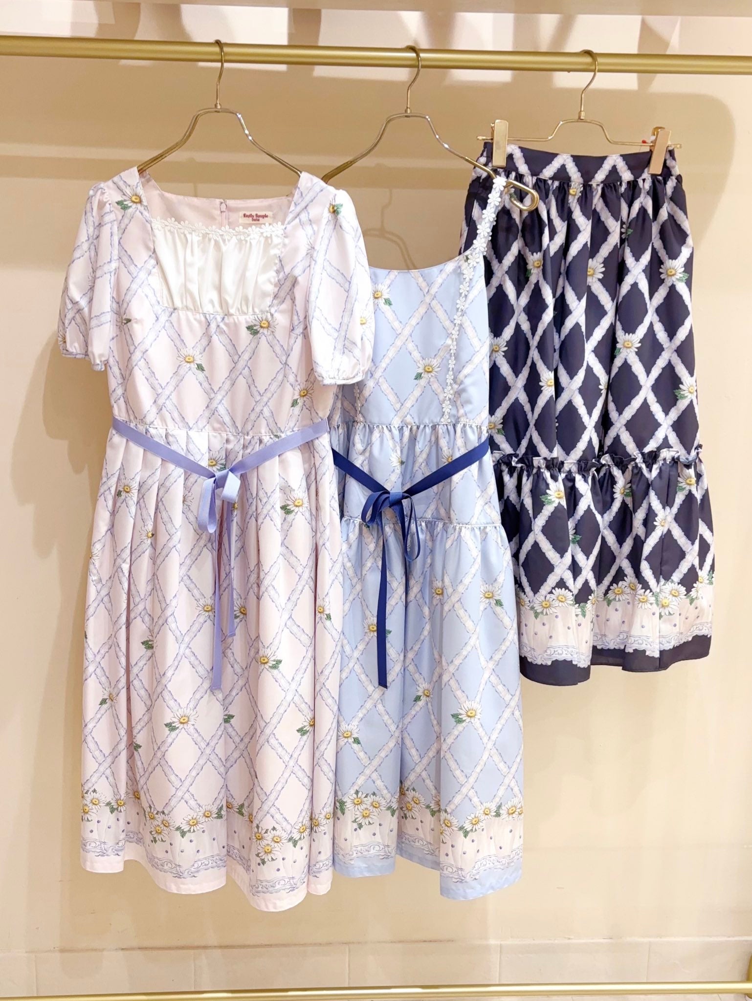 Cross Lace Marguerite Skirt by Emily Temple Cute