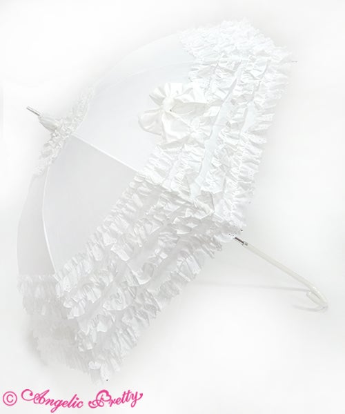 Frill Millefeuille Umbrella (2016) by Angelic Pretty