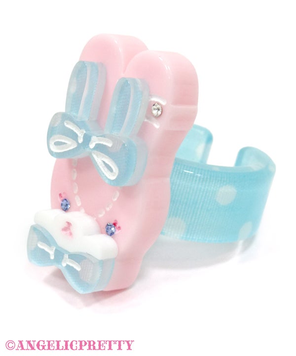 Toybox Lyrical Bunny Ring by Angelic Pretty