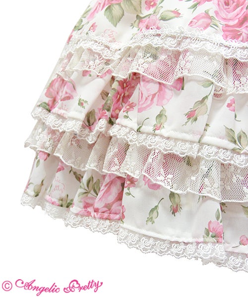 Dramatic Rose Skirt by Angelic Pretty
