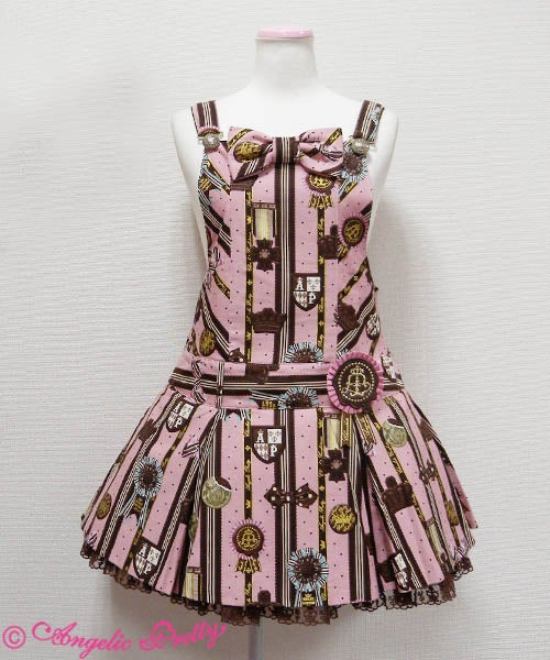 Chocolate Rosette Salopette (2015) by Angelic Pretty