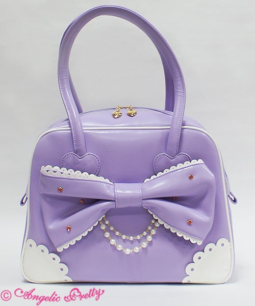 Jewelry Ribbon Boston Bag (2016) by Angelic Pretty