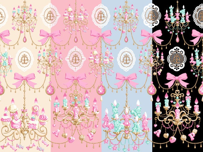 Sweetie Chandelier OP by Angelic Pretty