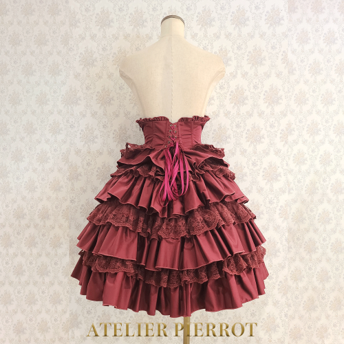 アトリエピエロ Layered Petals Corset Skirt Layered Petals Corset Skirt by Atelier Pierrot