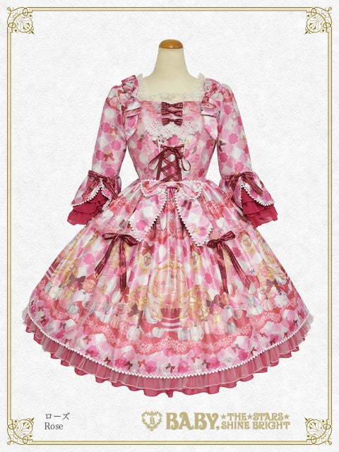 Princess Cosmetics Dreamy Palette柄 ワンピース Princess Cosmetics Dreamy Palette OP by Baby, the Stars Shine Bright