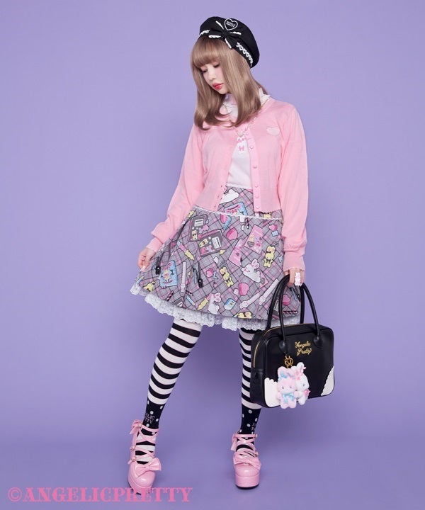 Fancy Stationery Skirt by Angelic Pretty