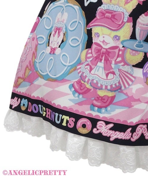 Toy's Donut Diner Skirt by Angelic Pretty