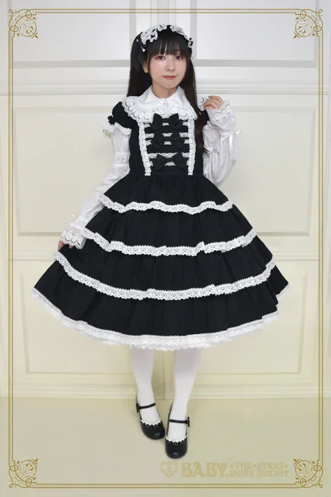 Sugar Doll　y2k　00s　coquette　リボン　姫ロリᥫ᭡ Ribbon Milky Sugar JSK (2024 2nd release) by Baby, the Stars Shine