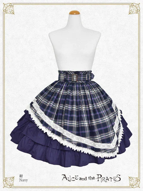 A/P Tartan Check Skirt by Alice and the Pirates