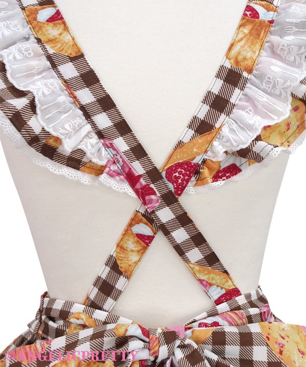 Strawberry Bread Bakery Cafe Skirt Set by Angelic Pretty