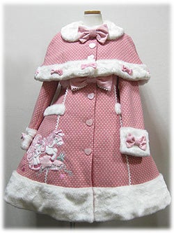 Angelic Pretty　エンジェルポニーコート Polkadot Angel Pony Coat by Angelic Pretty