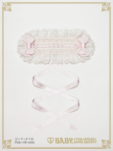 ベイビーザスターズシャインブライトシェリルレーシィヘッドドレス オフ白×オフ白 Cheryl Lacy Headdress (2022) by Baby, the Stars Shine Bright