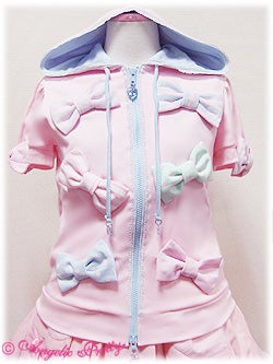 Angelic Pretty★カラフルポップリボンパーカー Colorful Pop Ribbon Parka by Angelic Pretty