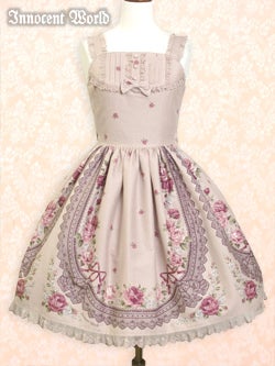Innocent World ラウレッタローズジャンバースカート Lauretta Rose JSK by Innocent World