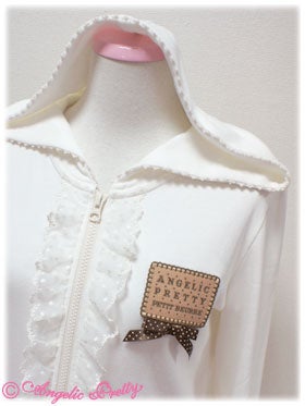 Sweet Cream Ginger Bear Parka by Angelic Pretty