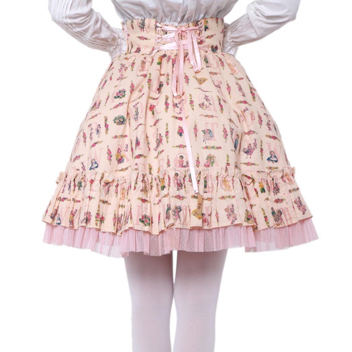 Bisque Doll Print Skirt by Innocent World