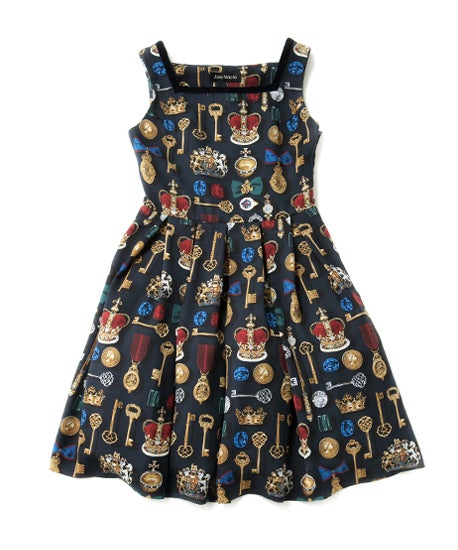 Jane Marple Beau Chocolat JSK ドレス Coronation Ceremony Square JSK by Jane Marple