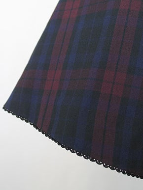 British Check Rose JSK (2016) by Victorian Maiden