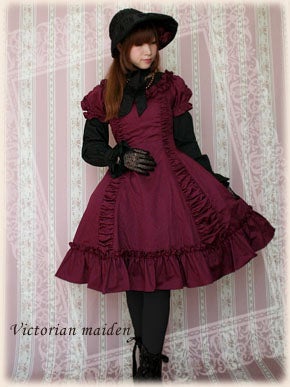 Baroque Jacquard Frill OP by Victorian Maiden