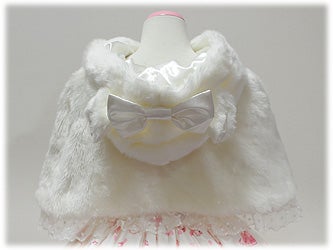 Milky-chan the Fawn Fur Cape by Angelic Pretty