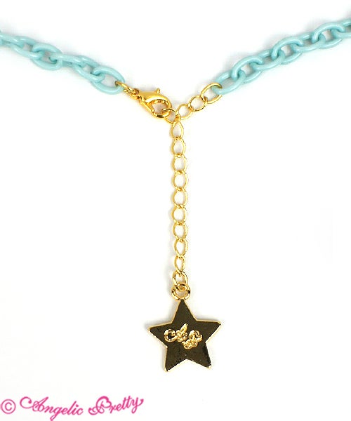 Milky Melty Moon Necklace by Angelic Pretty