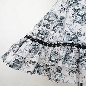 Rococo Bouquet Bustle Skirt (2015) by Victorian Maiden