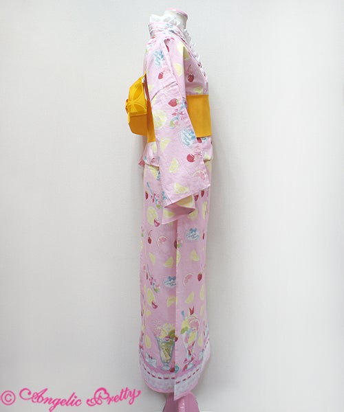 Angelic Pretty　Dreamy Parfait 浴衣 Set Dreamy Parfait Yukata Set by Angelic Pretty