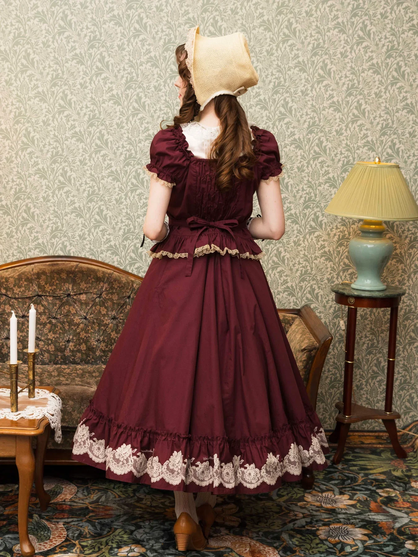 Victorian maiden ノーブルレースパフスリーブブラウス Victorian maiden ノーブルレースパフスリーブブラウス Victorian