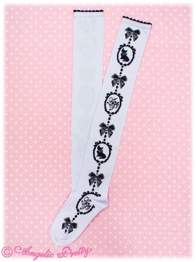 Angelic Pretty Cinema Doll ソックス　ラベンダー Cinema Doll OTKs by Angelic Pretty