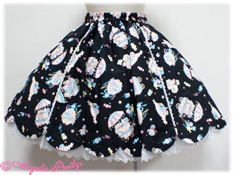 Candy Fun Fair Skirt by Angelic Pretty
