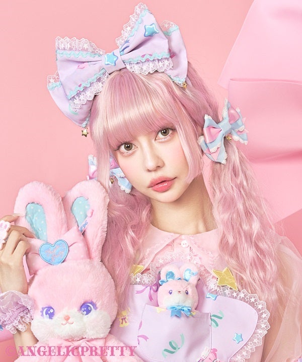 Angelic Pretty Compact Toysカチューシャ サックス Compact Toys Head Bow by Angelic Pretty