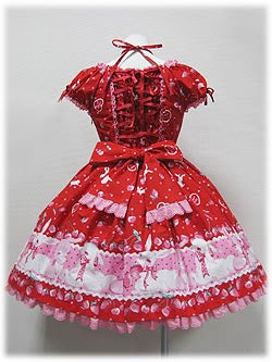 Cherry Berry Bunny OP by Angelic Pretty