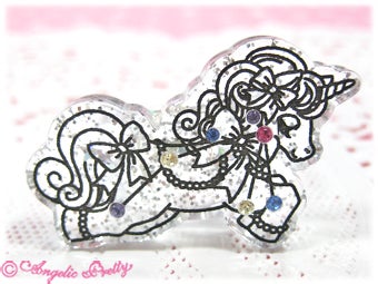 Dreamy Horoscope Unicorn Ring by Angelic Pretty