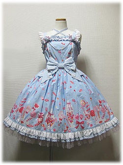 Miracle Candy Dot Tulle JSK by Angelic Pretty