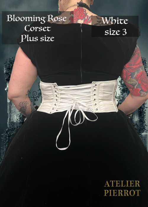 Blooming Rose Short Corset (Plus Size) by Atelier Pierrot