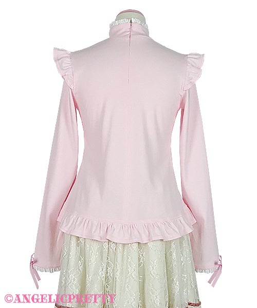 Lovely Heart Turtleneck Cutsew by Angelic Pretty