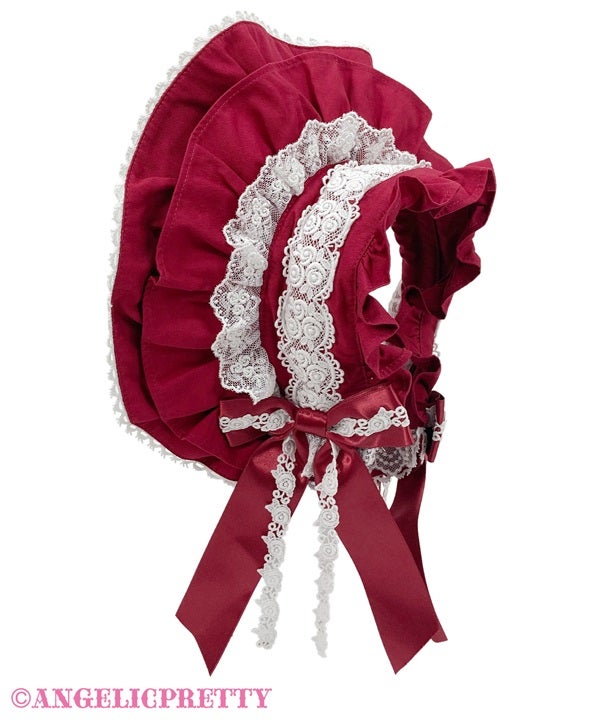 Angelic Pretty Elegant Roseブリム付カチューシャ Elegant Rose Brim Headband by Angelic Pretty