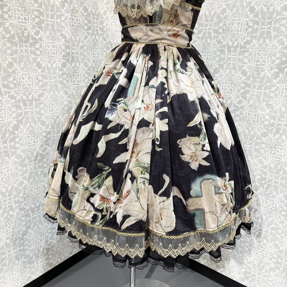 Lily Cross High Waist JSK by Triple Fortune