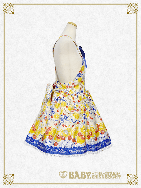 Cheerful Lemon Salopette by Baby, the Stars Shine Bright