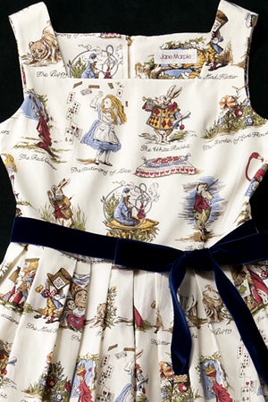 Alice Print Square JSK by Jane Marple