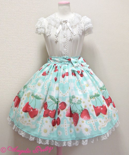 Cherry Marguerite Skirt by Angelic Pretty