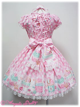 Angelic Pretty【Sugar Fairy CakeワンピースSet】 Sugar Fairy Cake OP Set by Angelic Pretty