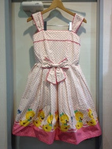 Polka Dot Duck Print Sundress JSK by Emily Temple Cute
