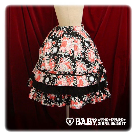 Versailles Rose Bouquet Molière Skirt by Baby, the Stars Shine Bright